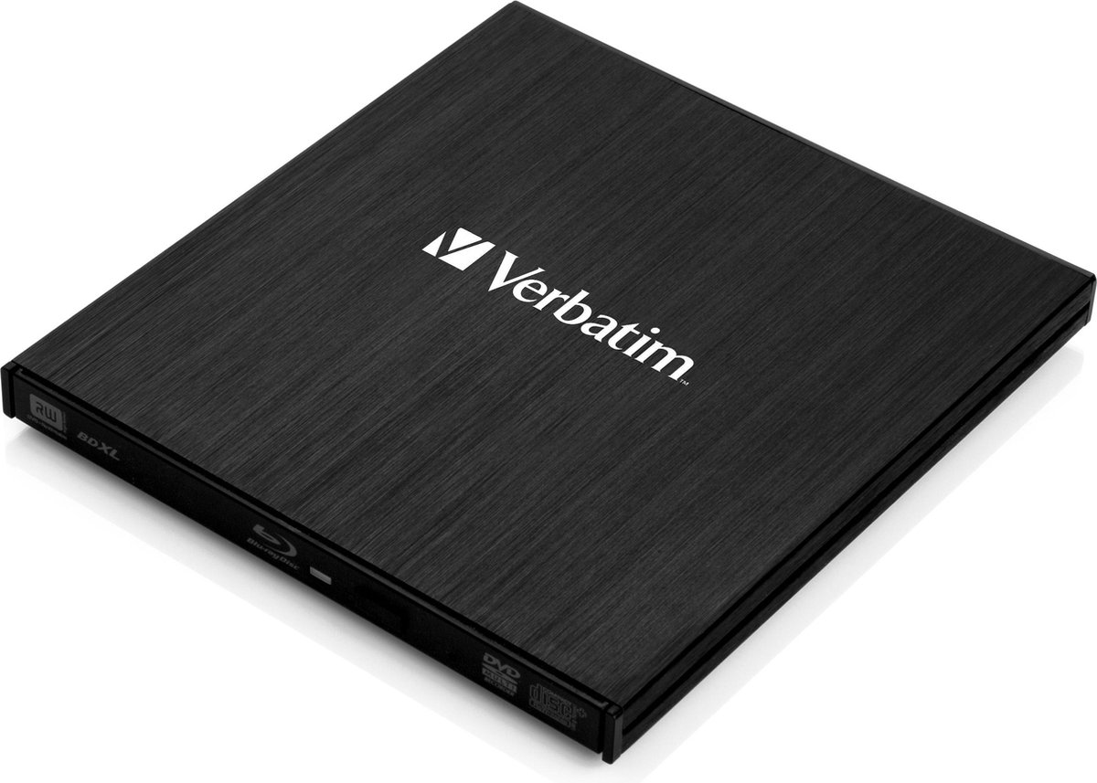 Verbatim External Slimline optisch schijfstation Blu-Ray RW - Zwart