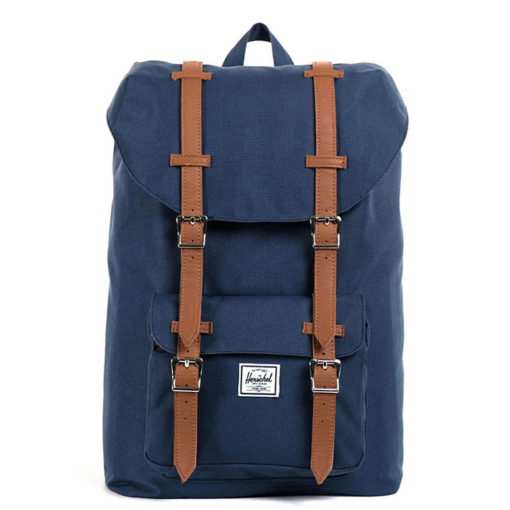 Herschel Little America Mid Volume Rugzak Navy/Tan PU