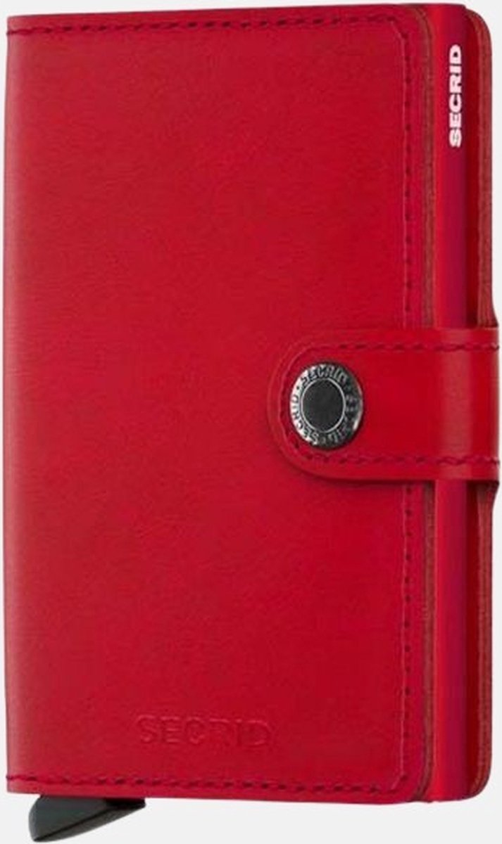 Secrid Mini Wallet Portemonnee Original Red/Red - Rojo