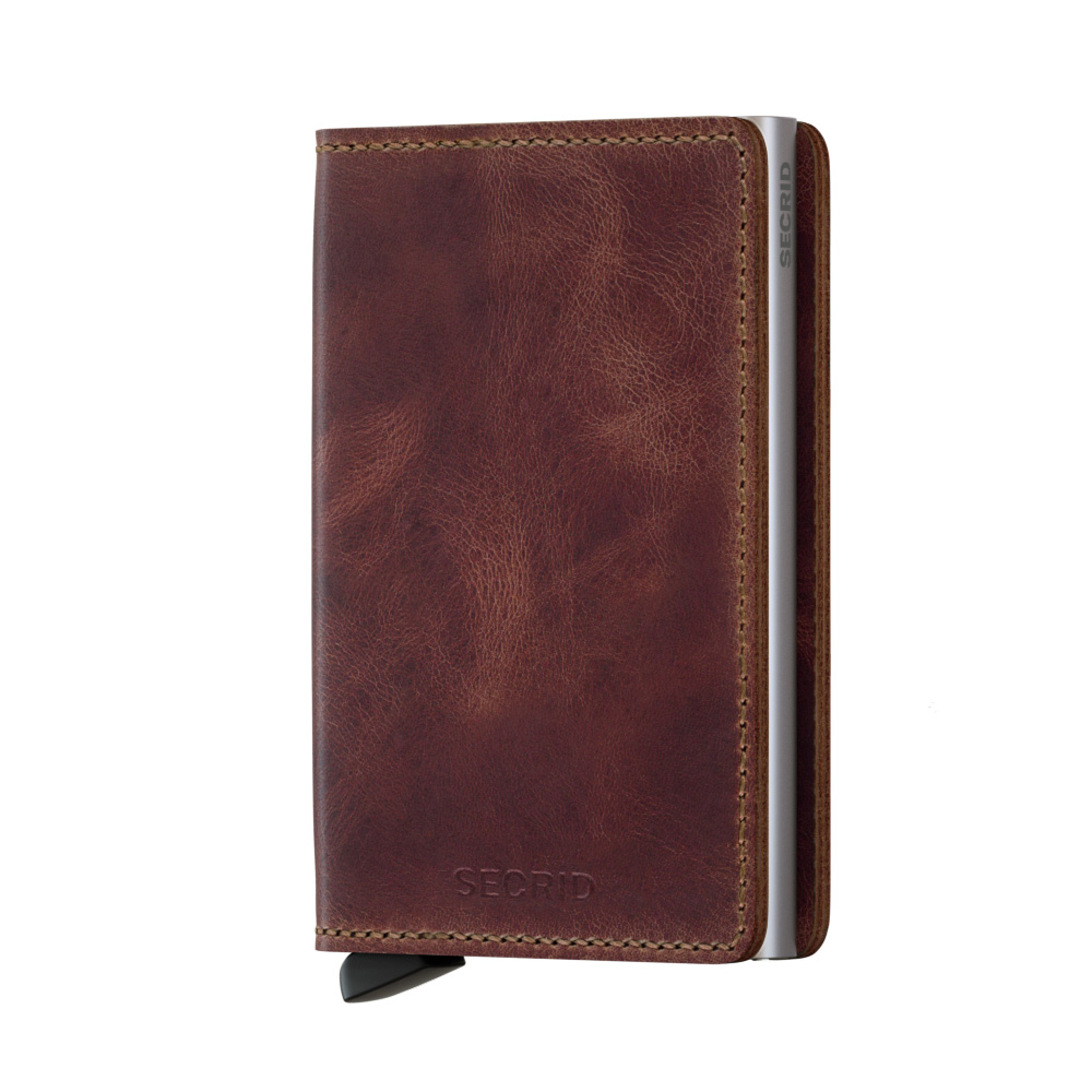 Secrid Slim Wallet Portemonnee Vintage Brown