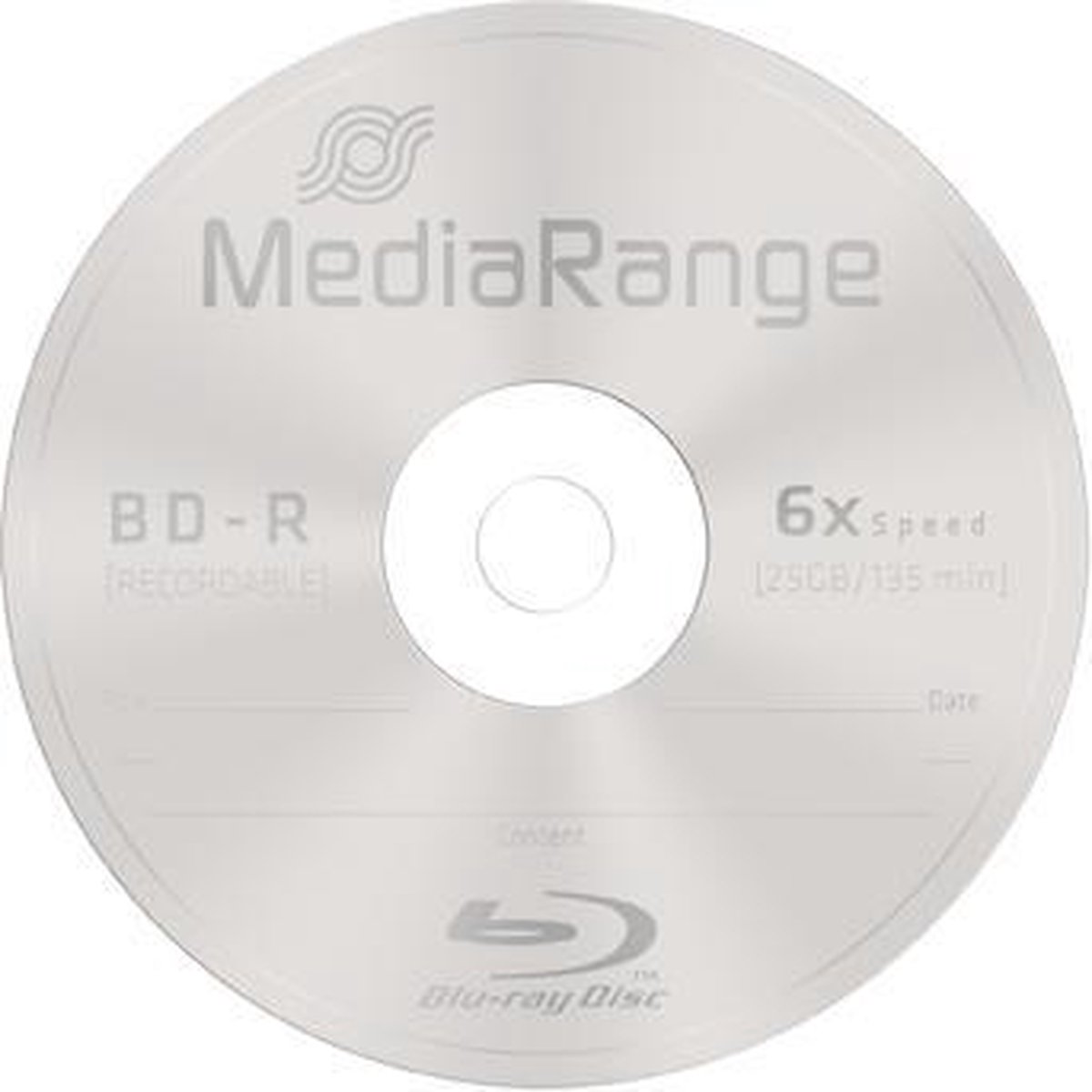 MediaRange Blu-ray 25GB 10st. 6x Spindle Recordable