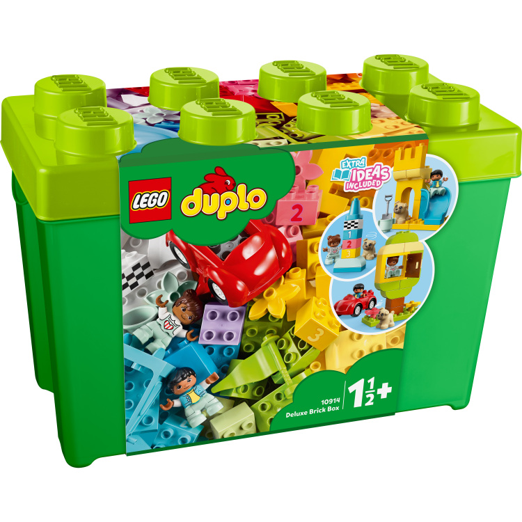 Lego - Juguete De Construcción Creativo Caja De Ladrillos Deluxe Con Coche Y Accesorios DUPLO