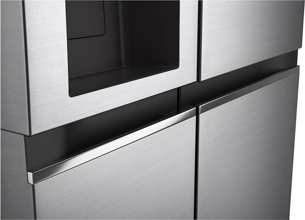 LG - Frigorífico Americano No Frost, Dispensador - GSLV70PZTD Inox - Silver