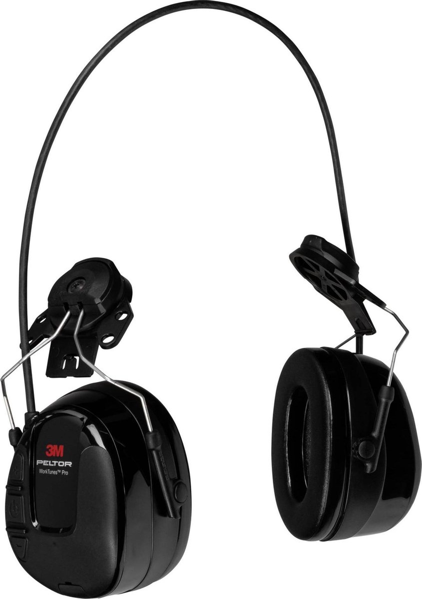 Peltor WorkTunes Pro FM Radio Headset helmvariant