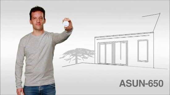 Klik aan Klik uit KlikAanKlikUit ASUN-650 afstandsbediening - Zwart