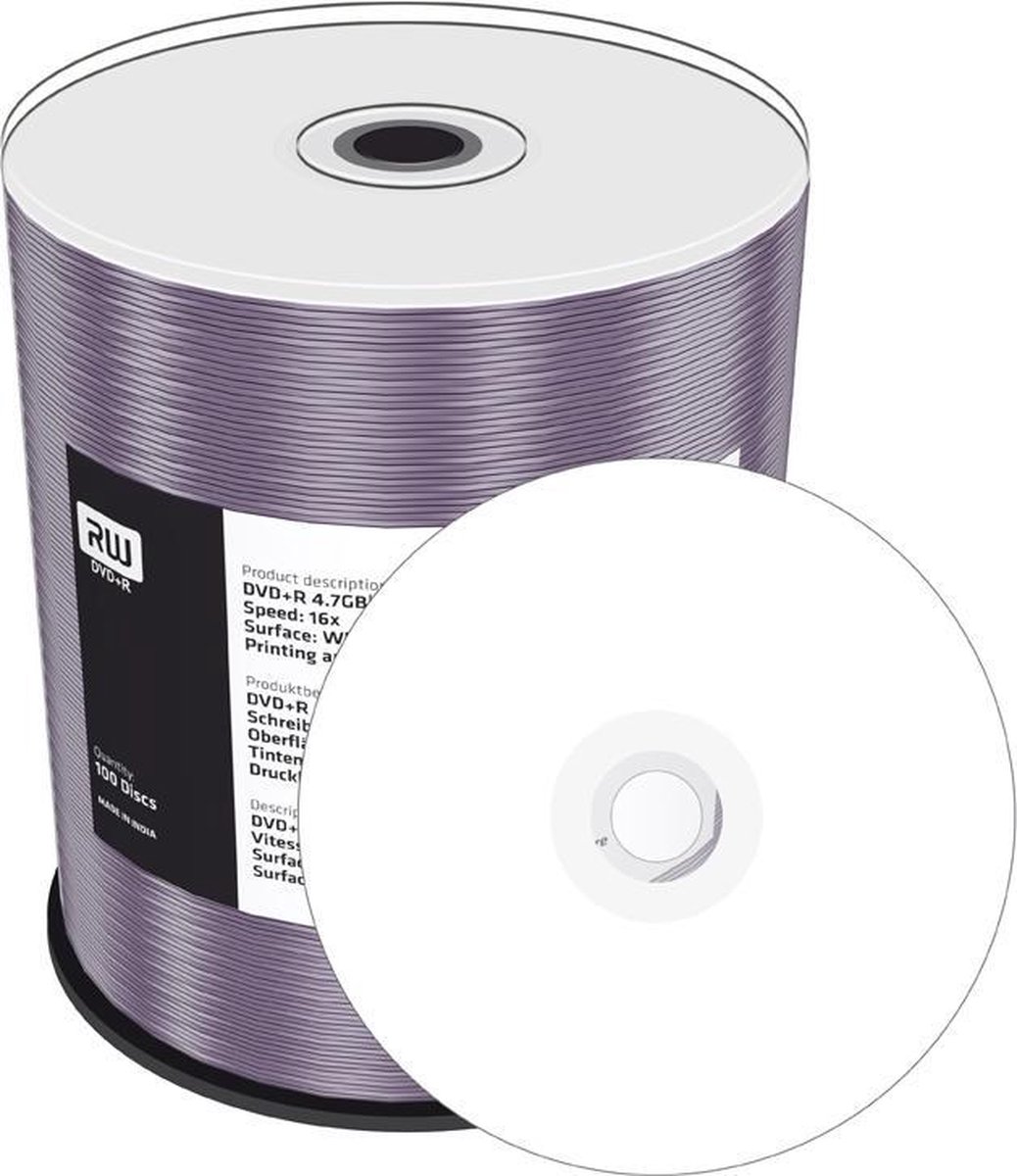 MediaRange MR414 (her)schrijfbare DVD's