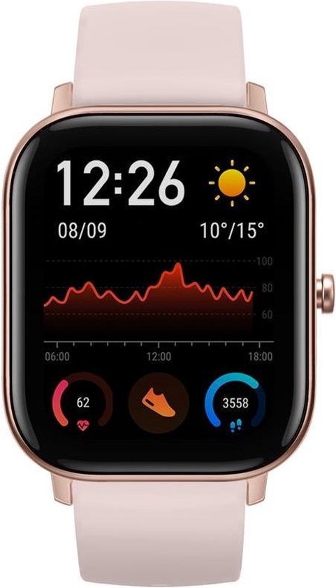 Xiaomi Amazfit GTS smartwatch AMOLED 4,19 cm (1.65 ) Cellulair GPS - Rosa