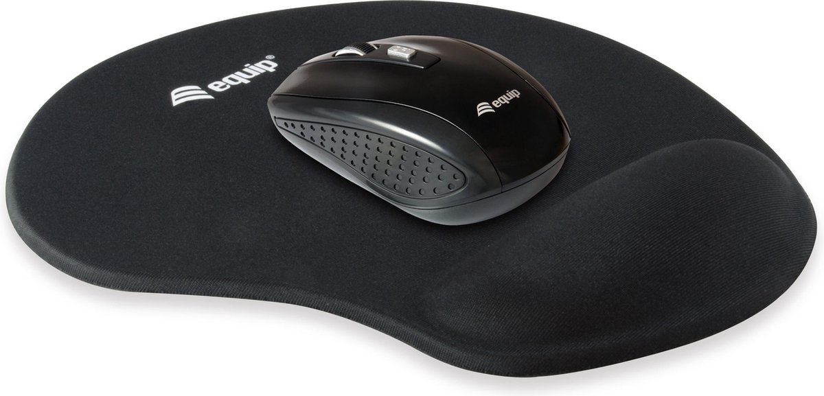 Equip 245014 muismat - Zwart