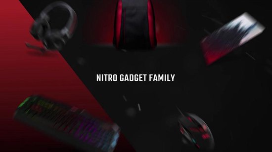 Acer Nitro gaming muismat - Zwart