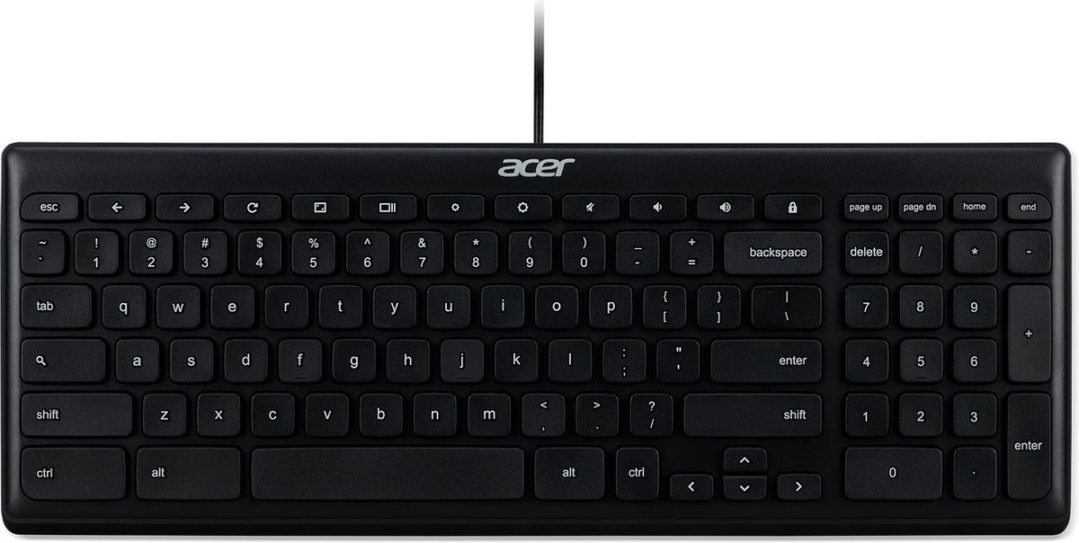 Acer DP.PR2EE.X71 toetsenbord USB QWERTY US International - Zwart