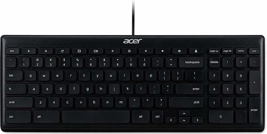 Acer DP.PR2EE.X71 toetsenbord USB QWERTY US International - Zwart
