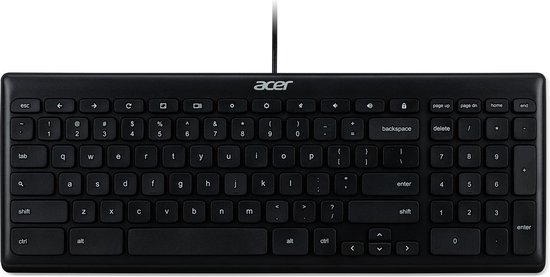 Acer DP.PR2EE.X71 toetsenbord USB QWERTY US International - Zwart
