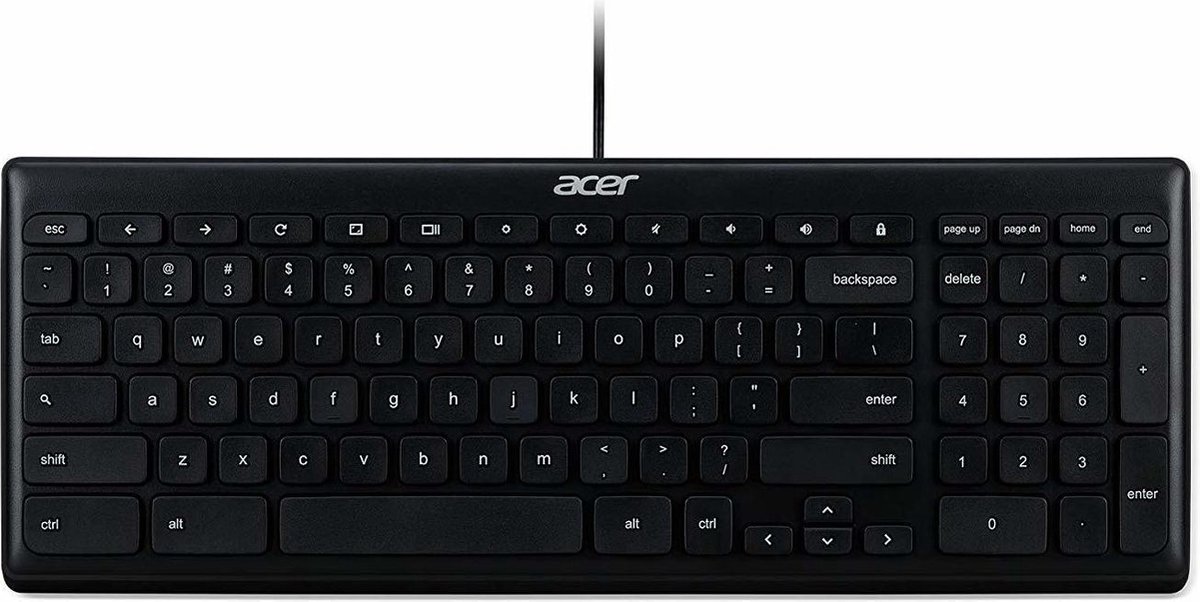 Acer DP.PR2EE.X71 toetsenbord USB QWERTY US International - Zwart