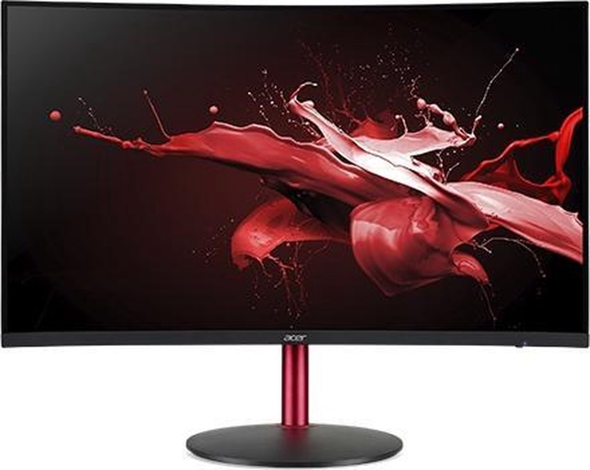 Acer Nitro XZ2 80 cm (31.5 ) 2560 x 1440 Pixels QHD LED Zwart, - Rojo