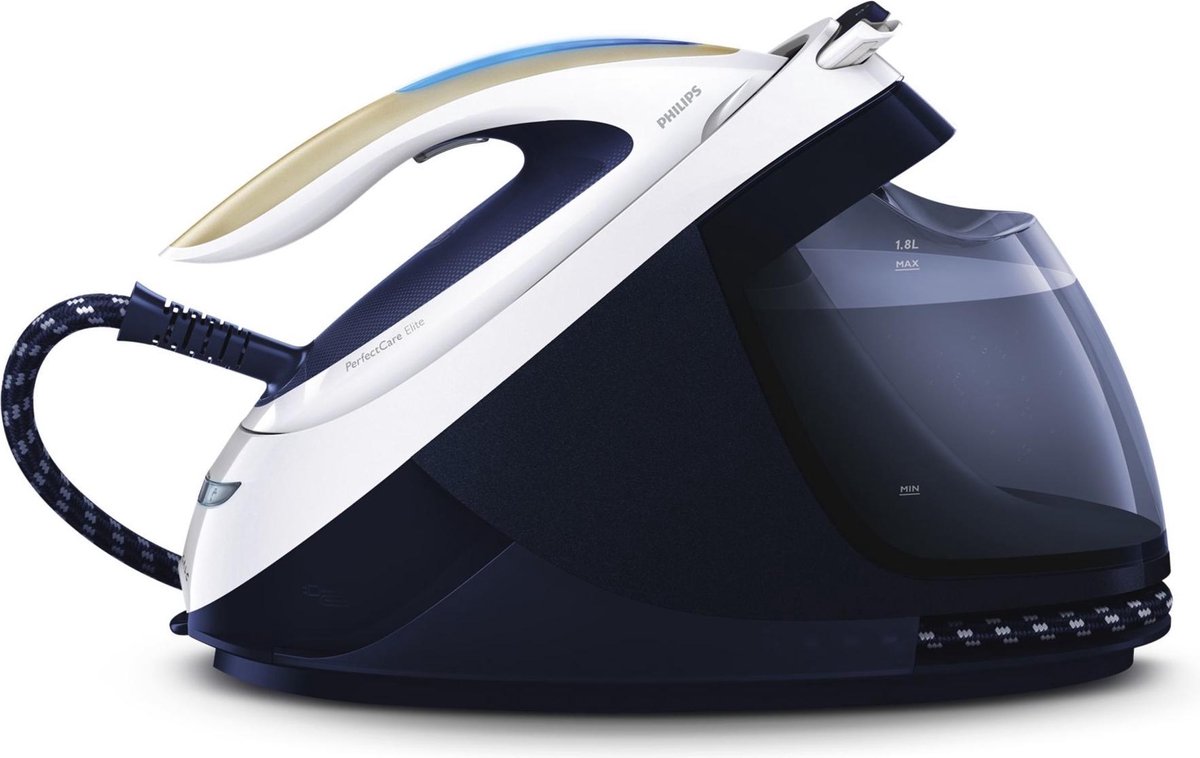 Philips - Centro De Planchado GC9635/20 PerfectCare Elite Con Autonomía Ilimitada Azul