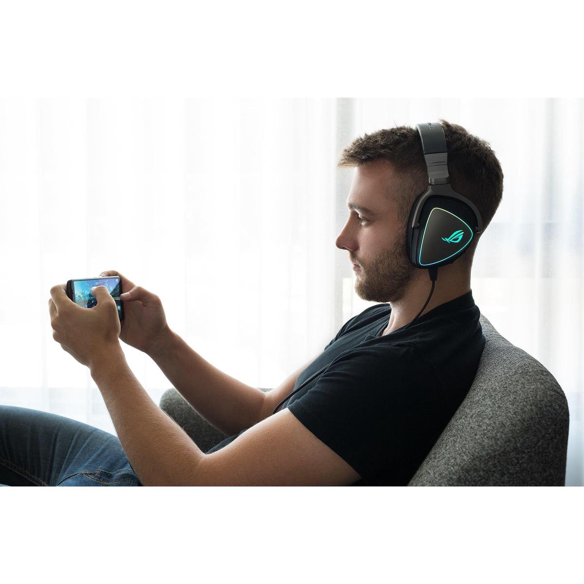 Asus ROG Delta - Zwart