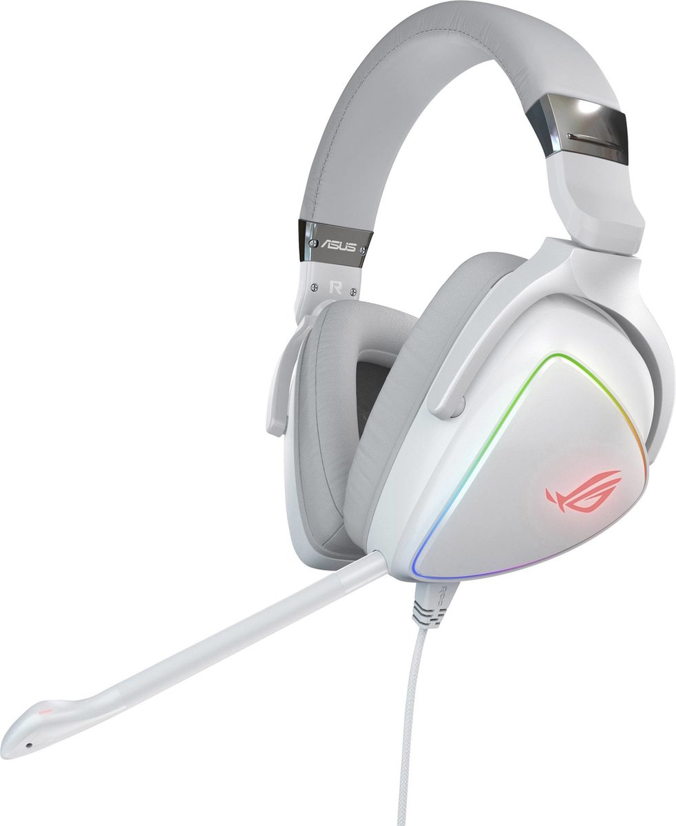 Asus ROG Delta White Edition Headset Hoofdband - Wit