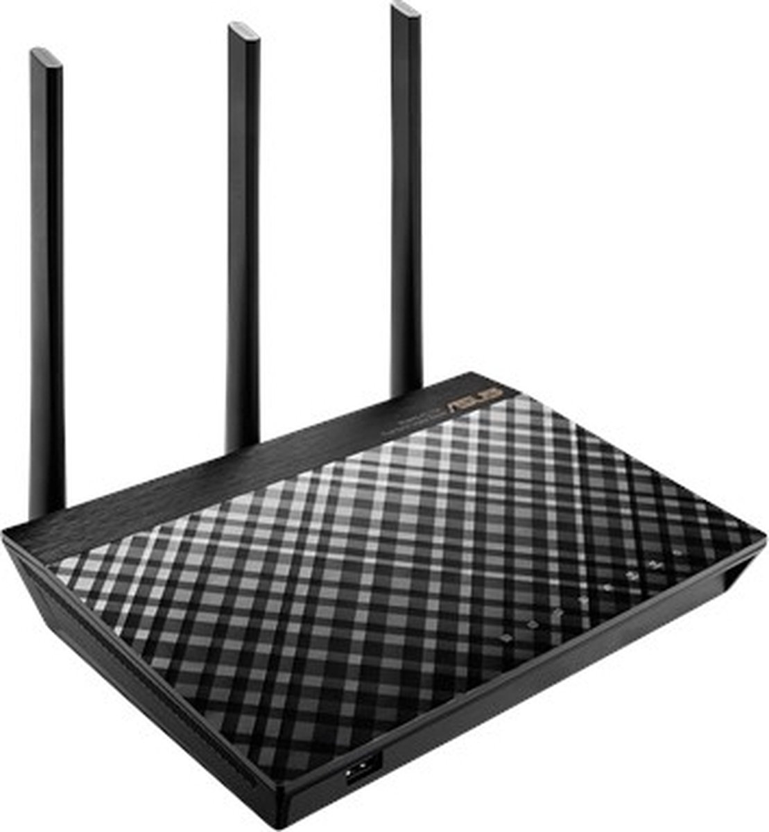 Asus RT-AC66U B1 draadloze router Dual-band (2.4 GHz / 5 GHz) Gigabit Ethernet - Zwart