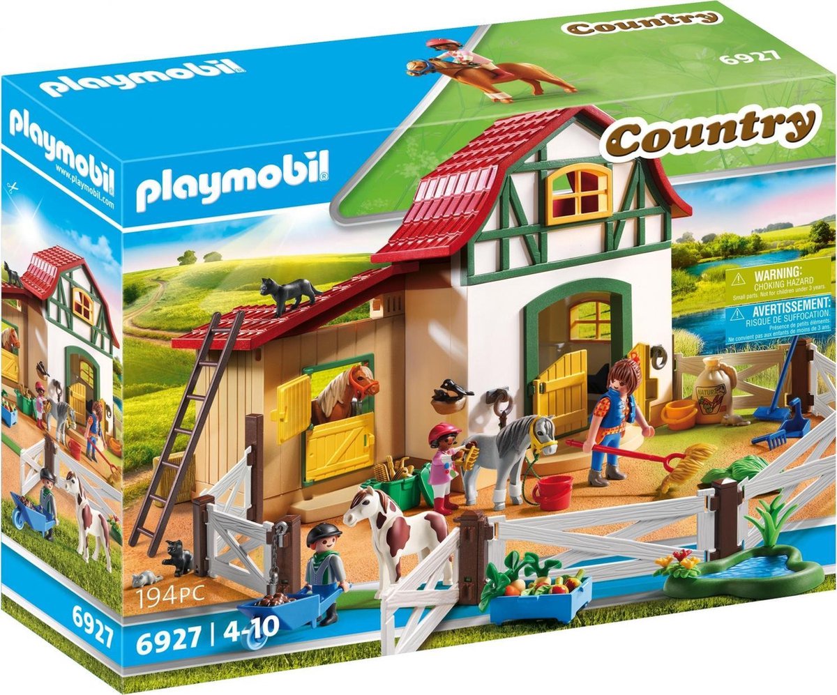 Playmobil - Granja De Ponis Country Country