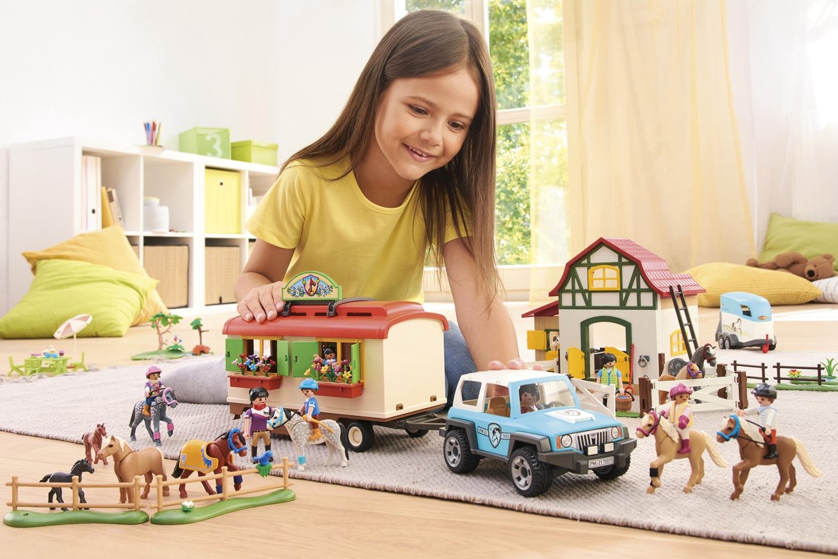 Playmobil - Granja De Ponis Country Country