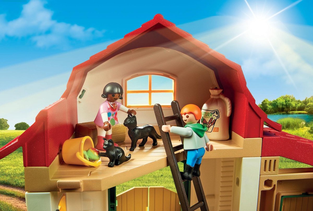 Playmobil - Granja De Ponis Country Country