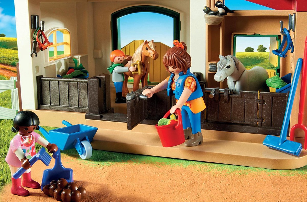 Playmobil - Granja De Ponis Country Country