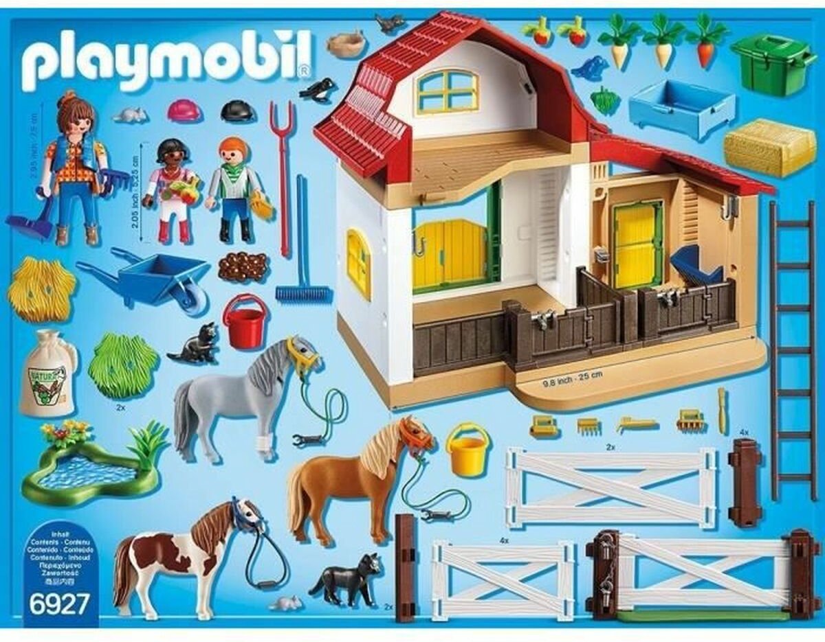 Playmobil - Granja De Ponis Country Country