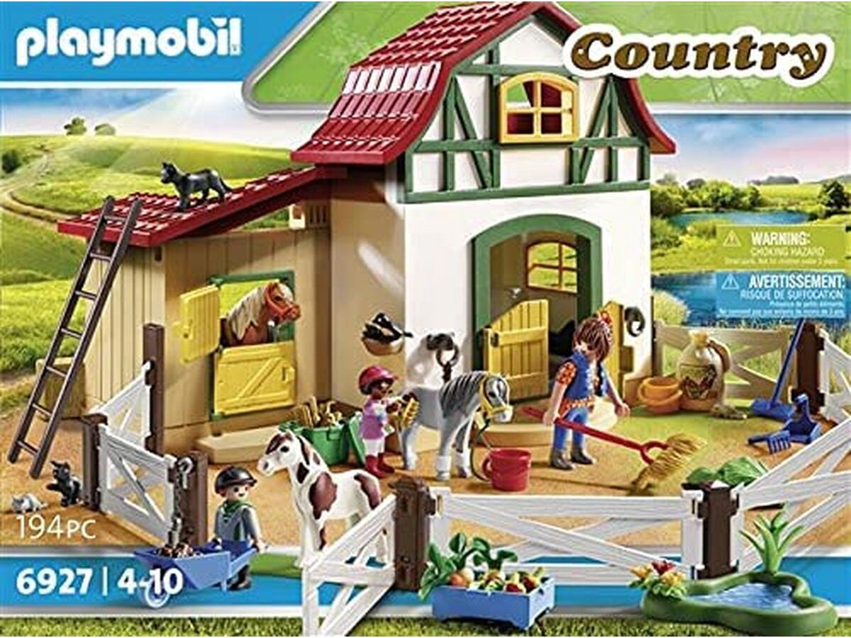 Playmobil - Granja De Ponis Country Country