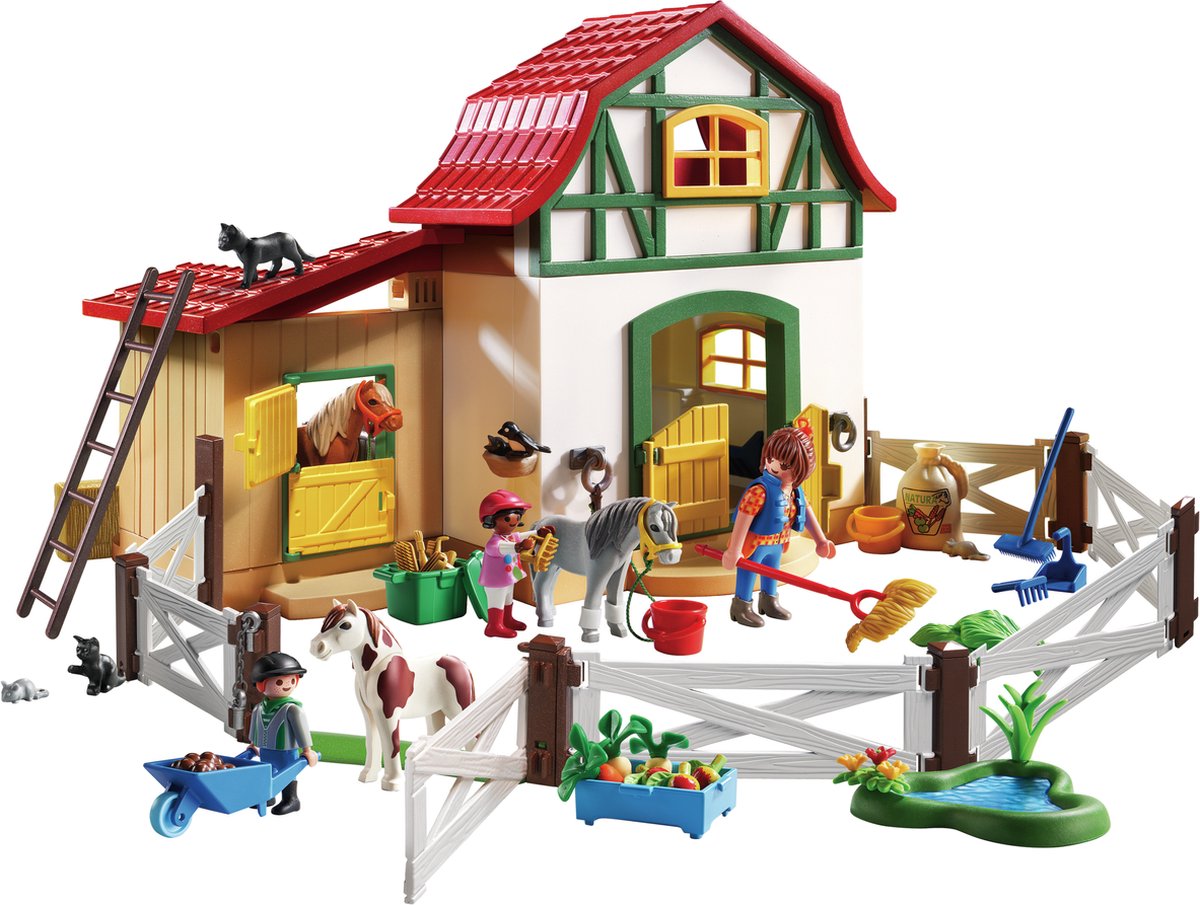 Playmobil - Granja De Ponis Country Country