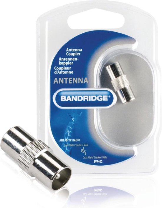 Bandridge BVP402 kabeladapter/verloopstukje