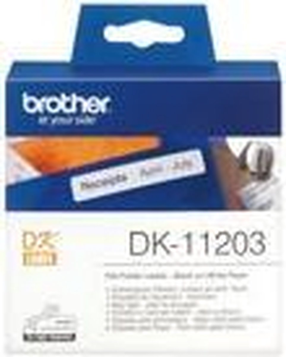 Brother Dossiermaplabels papier 17 x 87 mm