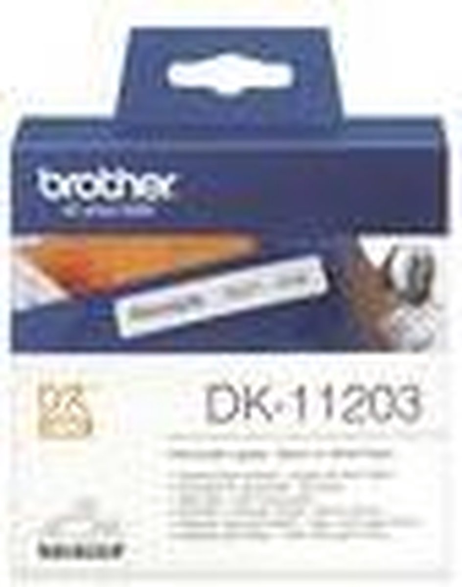 Brother Dossiermaplabels papier 17 x 87 mm