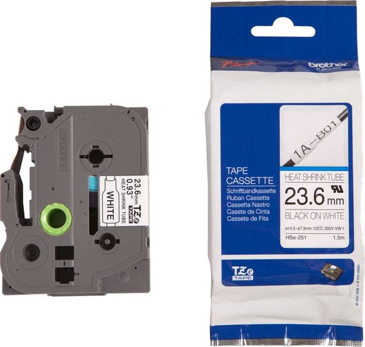 Brother HSE-251 Labelprinter-tape