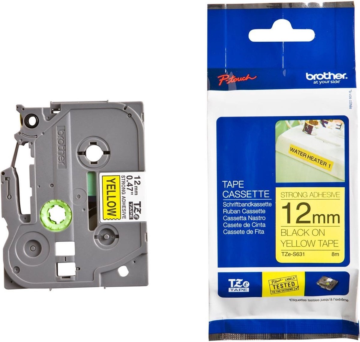 Brother TZeS631 - Zwart
