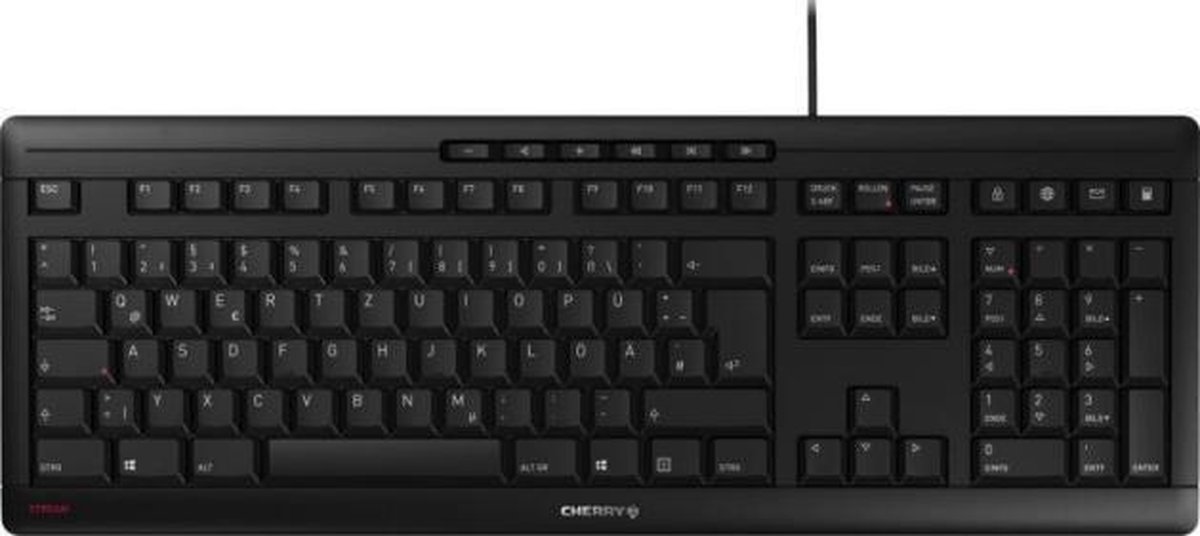 Cherry JK-8500 toetsenbord USB QWERTY Engels - Zwart