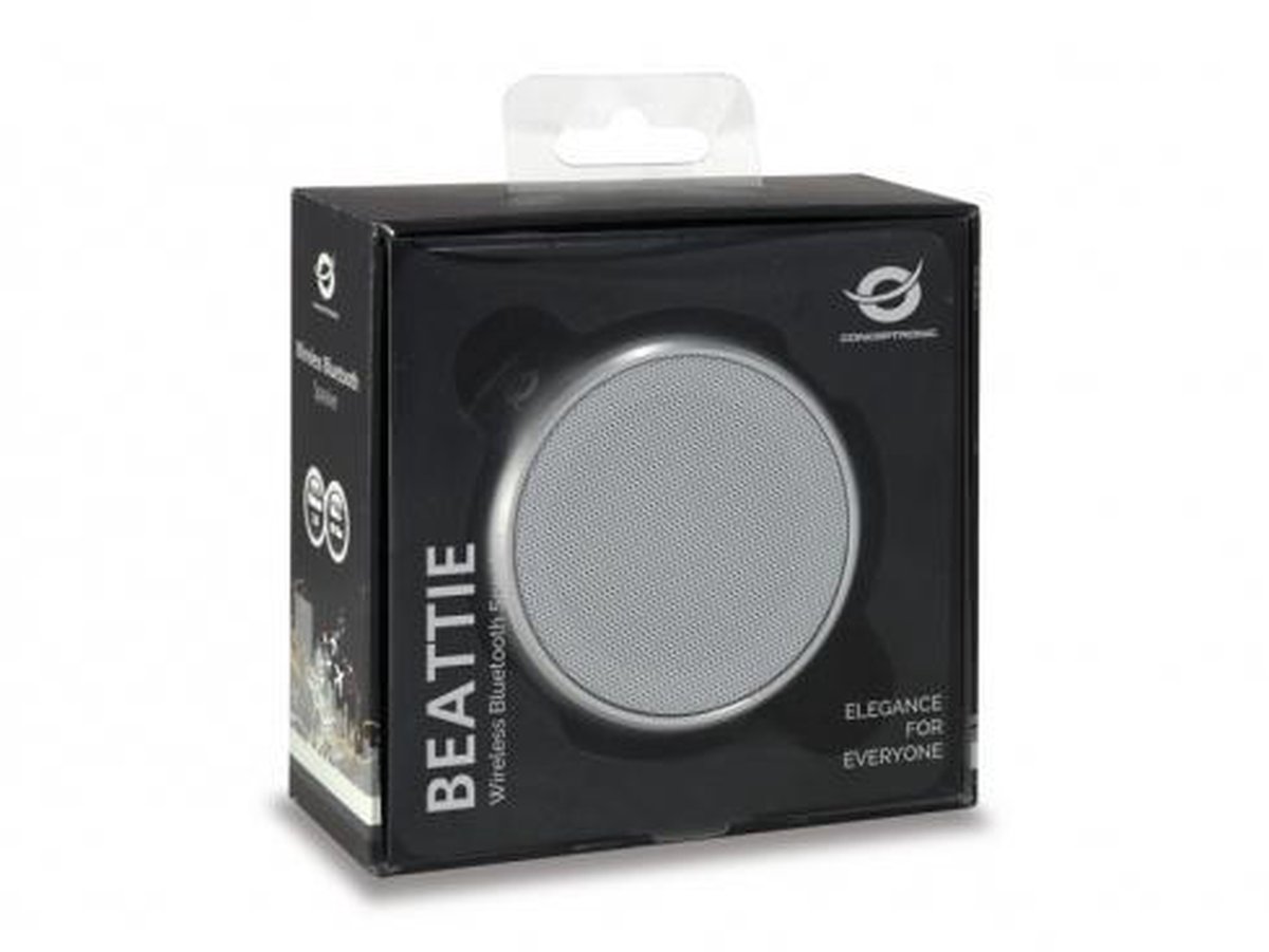 Conceptronic BEATTIE 01S 3W Zilver - Silver