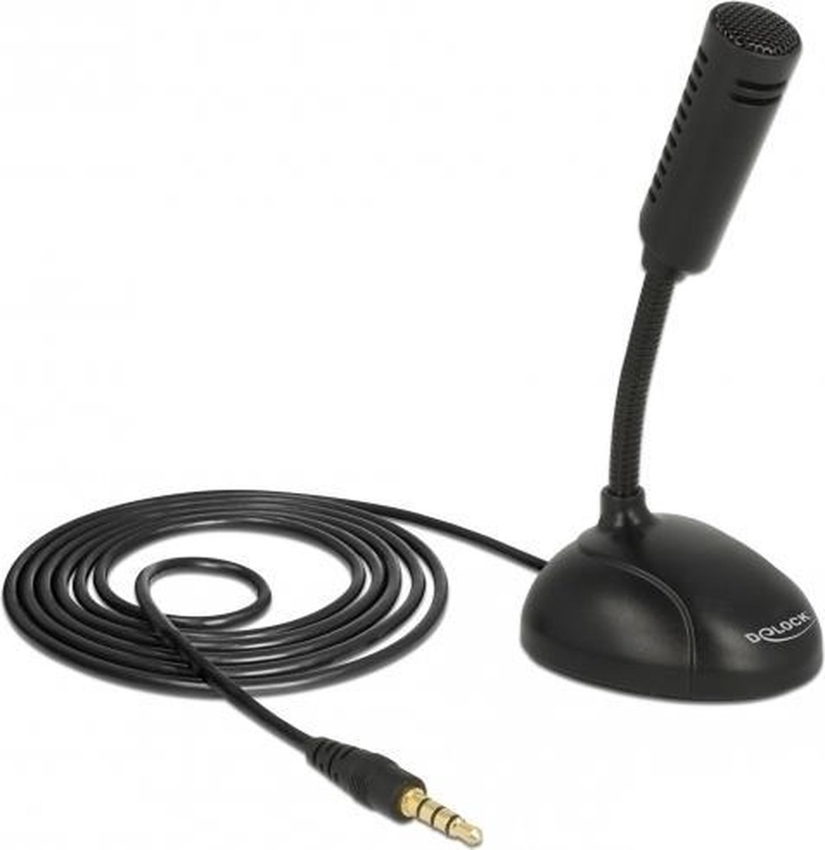 DeLOCK 65872 microfoon Mobile phone/smartphone microphone Bedraad - Zwart