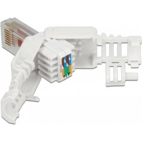 DeLOCK 86416 RJ-45 kabel-connector - Wit