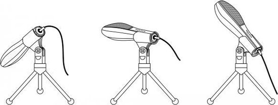 DeLOCK 65939 microfoon Conferentiemicrofoon - Zwart