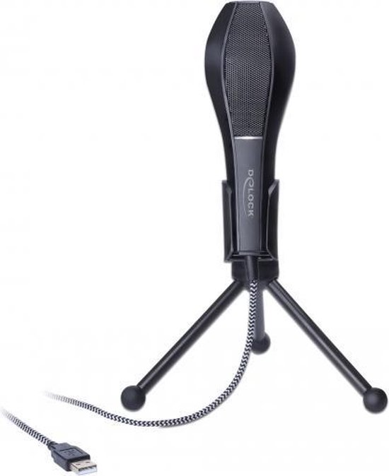 DeLOCK 65939 microfoon Conferentiemicrofoon - Zwart
