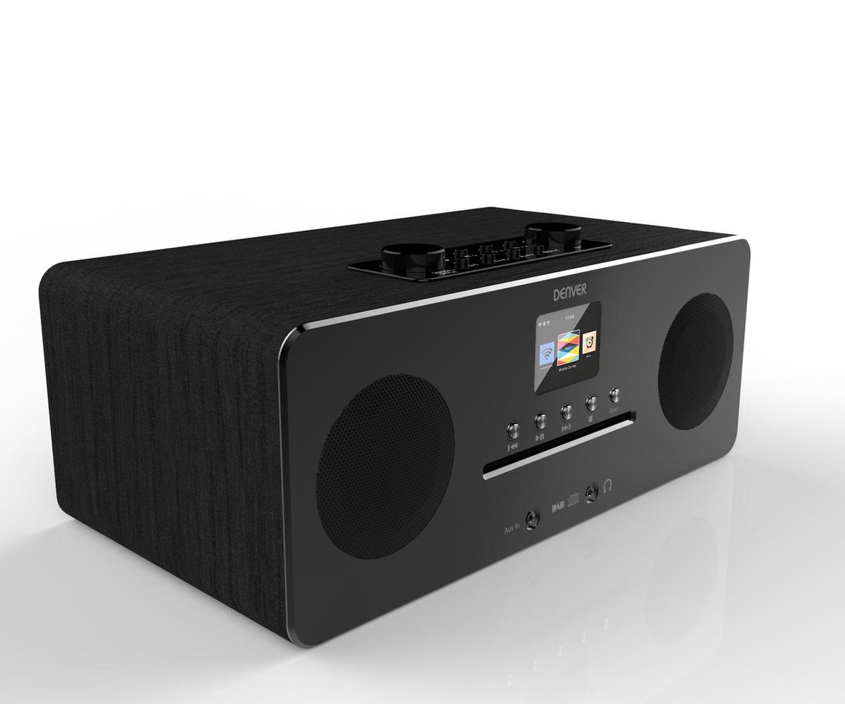 Denver MIR-260BLACK radio Internet Analoog & digitaal - Zwart