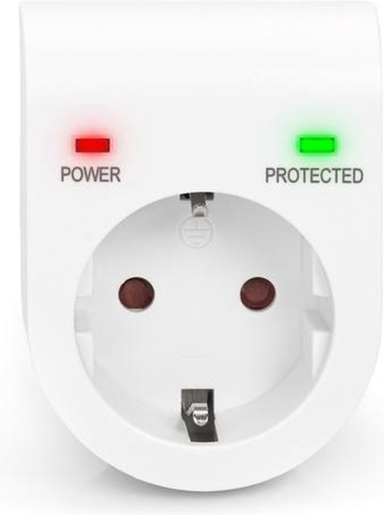 Digitus DN-95400 Overspanningsbeveiliging 1 AC-uitgang(en) 230 V - Wit