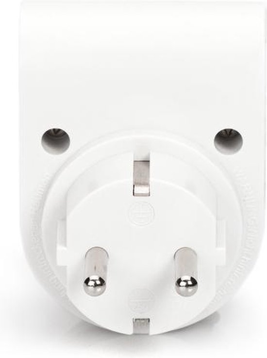 Digitus DN-95400 Overspanningsbeveiliging 1 AC-uitgang(en) 230 V - Wit