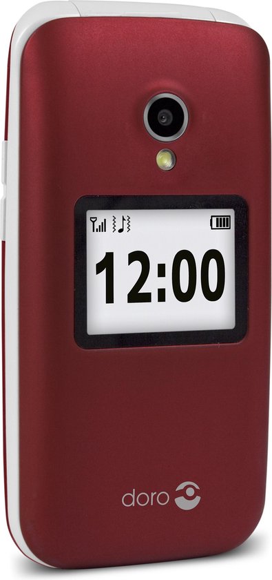 Doro 2424 6,1 cm (2.4 ) 92 g Seniorentelefoon - Rood