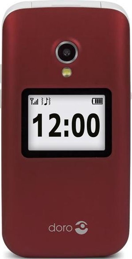 Doro 2424 6,1 cm (2.4 ) 92 g Seniorentelefoon - Rood