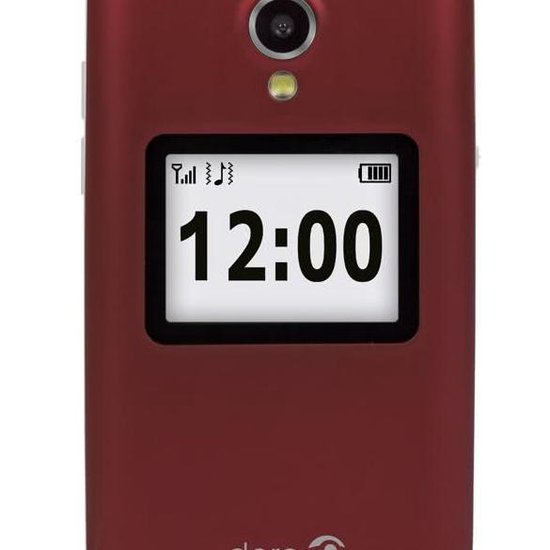 Doro 2424 6,1 cm (2.4 ) 92 g Seniorentelefoon - Rood