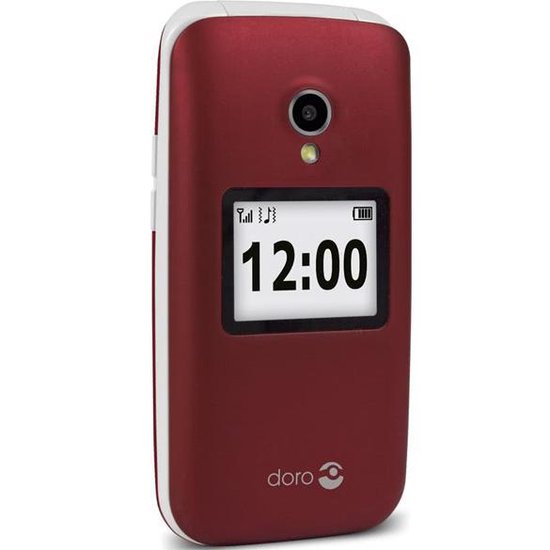 Doro 2424 6,1 cm (2.4 ) 92 g Seniorentelefoon - Rood