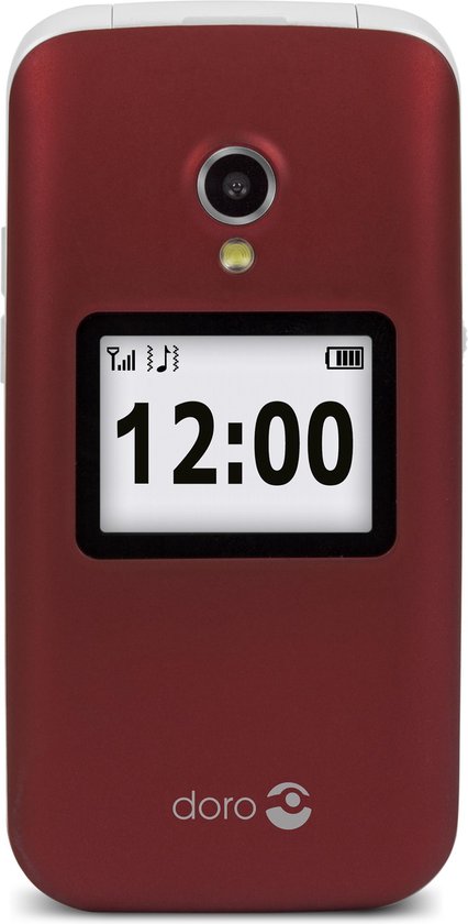 Doro 2424 6,1 cm (2.4 ) 92 g Seniorentelefoon - Rood