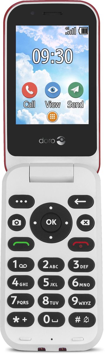 Doro 7030 rot-weiÃ? - Rood