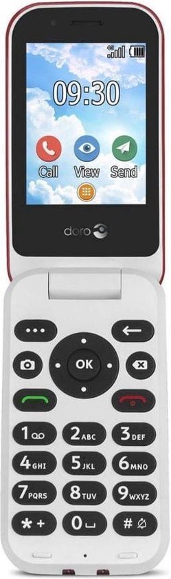 Doro 7030 rot-weiÃ? - Rood